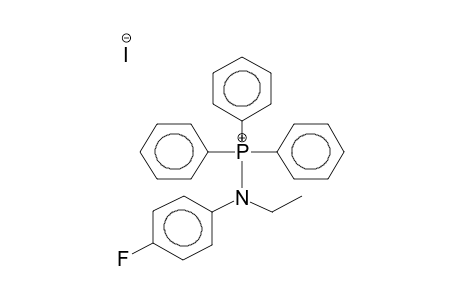 TRIPHENYL(N-PARA-FLUOROPHENYL-N-ETHYLAMINO)PHOSPHONIUM IODIDE