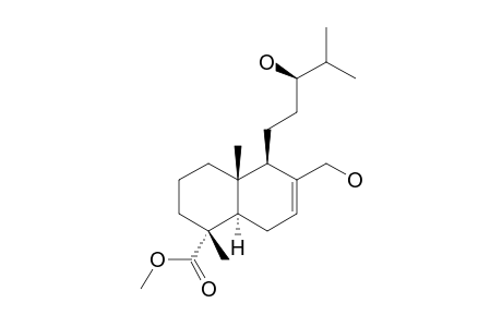 METHYL-[1R-(1-ALPHA,4A-BETA,5-BETA,8A-ALPHA)]-1,2,3,4,4A,5,8,8A-OCTAHYDRO-6-HYDROXYMETHYL-5-(3R-HYDROXY-4-METHYLPENTYL)-1,4A-DIMETHYL-NAPHTHALENE