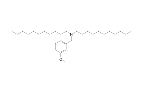 3-Methoxybenzylamine, N,N-diundecyl-