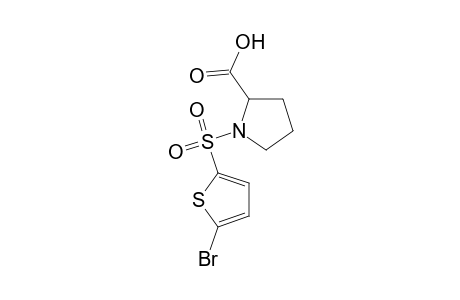 1-[(5-bromo-2-thienyl)sulfonyl]proline