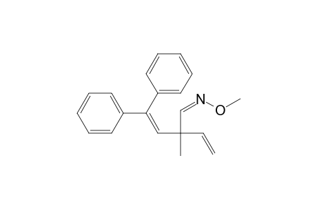 2-Methyl-4,4-diphenyl-2-vinyl-3-butenal Oxime O-Methyl Ether