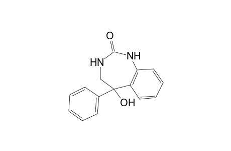 4,5-dihydro-5-hydroxy-5-phenyl-1H-1,3-benzodiazepin-2(3H)-one