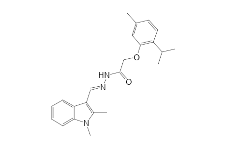N'-[(1,2-Dimethyl-3-indolyl)methylene]-2-(2-isopropyl-5-methylphenoxy)acethydrazide