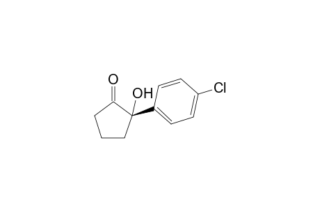 (S)-2-(4-Chlorophenyl)-2-hydroxycyclopentanone