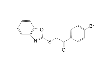 2-(1,3-benzoxazol-2-ylsulfanyl)-1-(4-bromophenyl)ethanone