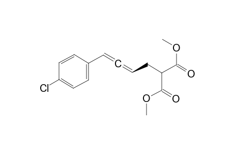 (Ra)-dimethyl 2-(4-(4-chlorophenyl)buta-2,3-dienyl)malonate