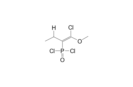 (E)-1-ETHYL-2-CHLORO-2-METHOXYVINYLDICHLOROPHOSPHONATE