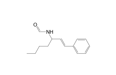 N-(1-Phenylhept-1-en-3-yl)formamide