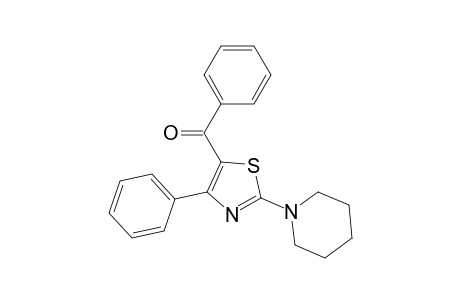 Phenyl-(4-phenyl-2-piperidin-1-yl-1,3-thiazol-5-yl)methanone