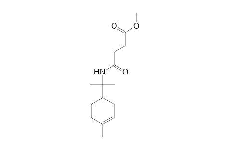 4-keto-4-[[1-methyl-1-(4-methylcyclohex-3-en-1-yl)ethyl]amino]butyric acid methyl ester