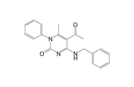 5-Acetyl-4-(benzylamino)-6-methyl-1-phenyl-pyrimidin-2-one
