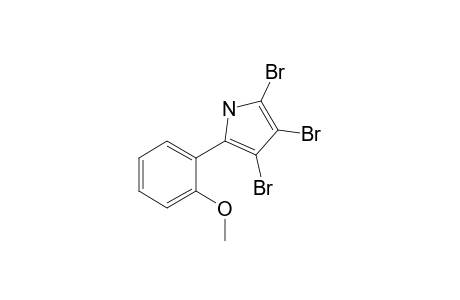 2,3,4-Tribromo-5-(2-methoxyphenyl)-1H-pyrrole