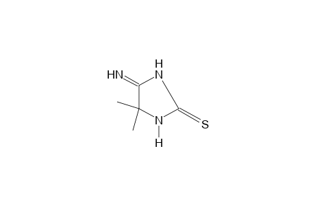 4,4-dimethyl-5-imino-2-imidazolidinethione