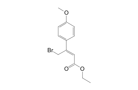(Z)-4-bromo-3-(4-methoxyphenyl)-2-butenoic acid ethyl ester