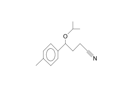 BUTYRONITRILE, 4-ISOPROPOXY-4-P-TOLYL-,