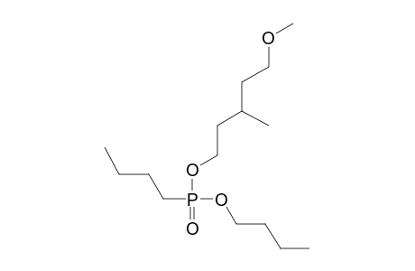 Butylphosphonic acid, butyl 5-methoxy-3-methylpentyl ester