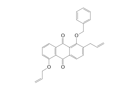 1-BENZYLOXY-2-(PROP-2'-ENYL)-5-(PROP-2''-ENYLOXY)-ANTHRAQUINONE