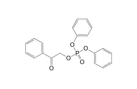 .alpha.-(Diphenylphosphoryloxy)acetophenone