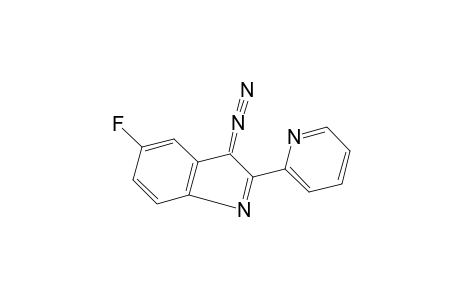 3-diazo-5-fluoro-2-(2-pyridyl)-3H-indole