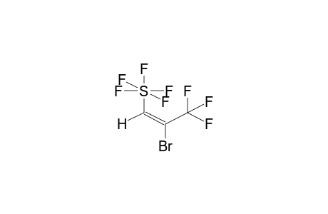 (E)-2-BROMO-3,3,3-TRIFLUORO-1-PROPENYLSULPHUR PENTAFLUORIDE