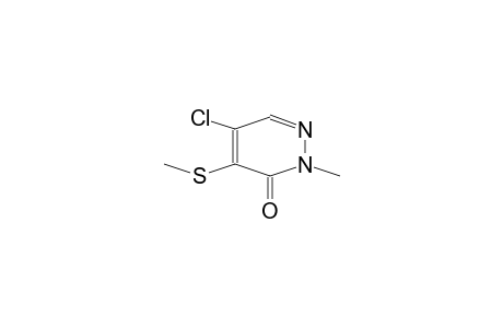 5-Chloro-2-methyl-4-methylthio-2H-pyridazin-3-one