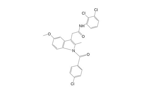 1-(p-chlorobenzoyl)-2',3'-dichloro-5-methoxy-2-methylindole-3-acetanilide