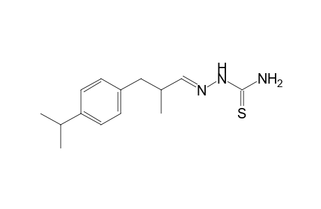 p-isopropyl-alpha-methylhydrocinnamaldehyde, thiosemicarbazone