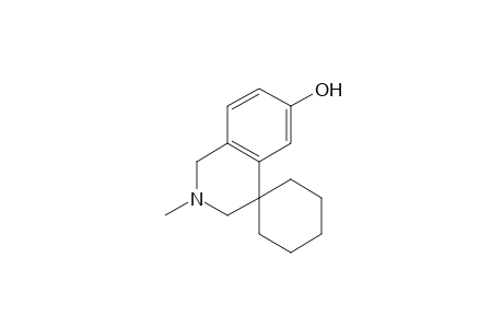 2',3'-DIHYDRO-2'-METHYLSPIRO[CYCLOHEXANE-1,4'(1'H)-ISOQUINOLIN]-6'-OL