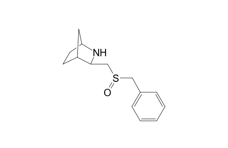 3-Phenylmethanesulfinylmethyl-2-aza-bicyclo[2.2.1]heptane