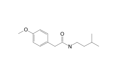 Acetamide, 2-(4-methoxyphenyl)-N-3-methylbutyl-