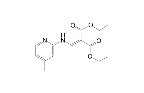 Diethyl 2-{[(4-methyl-2-pyridinyl)amino]methylene}malonate