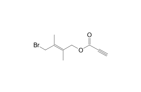 4'-Bromo-2',3'-dimethyl-2'-butenyl 2-Propynoate