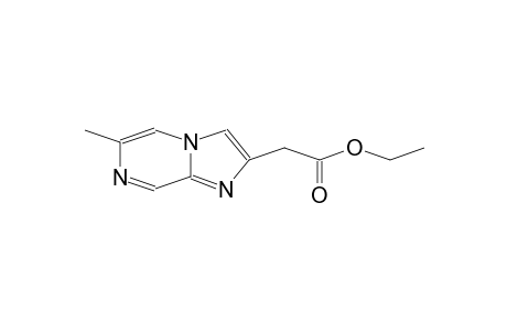 2-(ETHOXYCARBONYLMETHYL)-6-METHYL-IMIDAZO-[1,2-A]-PYRAZINE