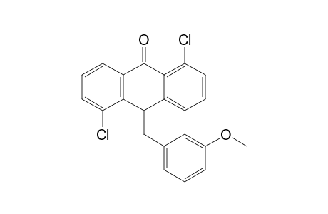 10-(3-Methoxybenzyl)-1,5-dichloro-10H-anthracen-9-one