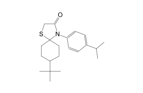 8-tert-Butyl-4-(4-isopropyl-phenyl)-1-thia-4-aza-spiro[4.5]decan-3-one