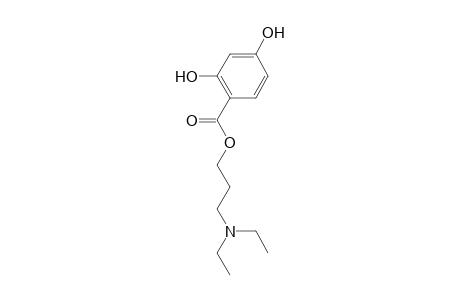 3-(Diethylamino)propyl 2,4-dihydroxybenzoate