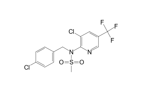 N-(p-chlorobenzyl)-N-[3-chloro-5-(trifluoromethyl)-2-pyridyl]methanesulfonamide