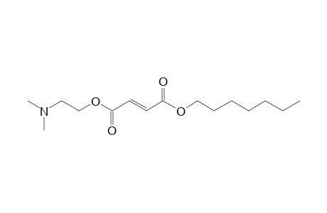 Fumaric acid, 2-dimethylaminoethyl heptyl ester