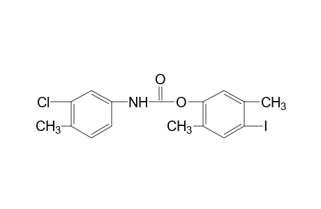 3-chloro-4-methylcarbanilic acid, 4-iodo-2,5-xylyl ester