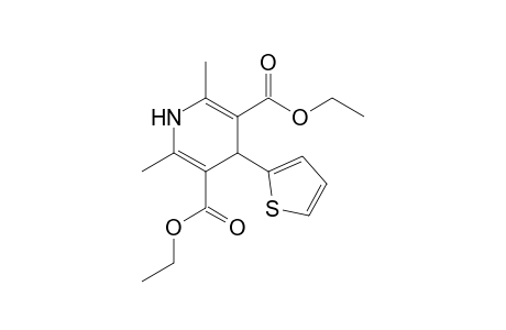 Diethyl 2,6-dimethyl-4-(2-thienyl)-1,4-dihydropyridine-3,5-dicarboxylate