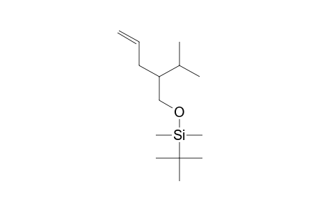 1-(tert-Butyldimethylsiloxy)-2-isopropylpent-4-ene