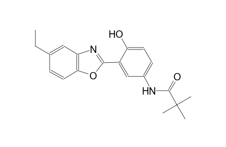 propanamide, N-[3-(5-ethyl-2-benzoxazolyl)-4-hydroxyphenyl]-2,2-dimethyl-