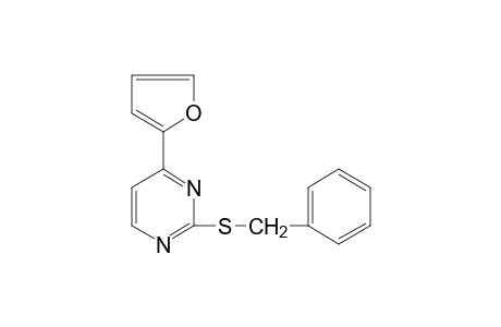 2-(benzylyhio)-4-(2-furyl)pyrimidine