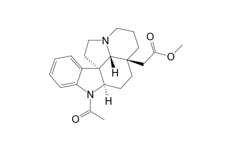 (.+/-.)-12-demethoxy-N-acetylcylindrocarine