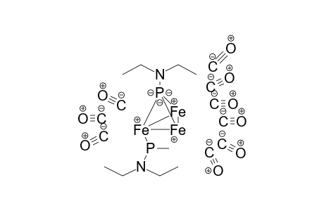 Iron, nonacarbonyl[.mu.3-[N,N-diethyl-p-methylphosphinousamidato(2-)]][.mu.3-[N,N-diethylphosphinous amidato(2-)-p:p:p]]tri-, (2fe-fe)