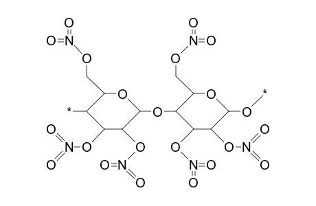 Amylose trinitrate fragment