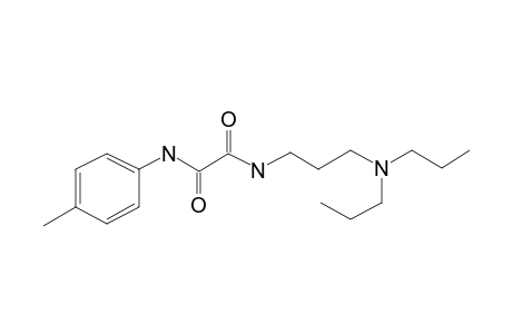 Oxamide, N-(3-dipropylaminopropyl)-N'-(4-tolyl)-