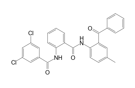 N-(2-Benzoyl-p-tolyl)-2-(3,5-dichlorobenzamido)benzamide