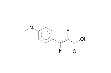 TRANS-ALPHA,BETA-DIFLUORO-4-DIMETHYLAMINOCINNAMIC ACID