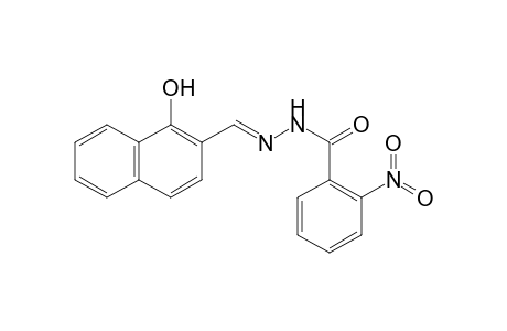Benzhydrazide, N2-(1-hydroxy-2-naphthylmethylene)-2-nitro-
